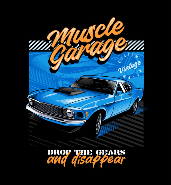 Ford Mustang Animado